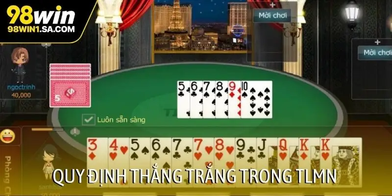 Quy định thắng trắng trong TLMN